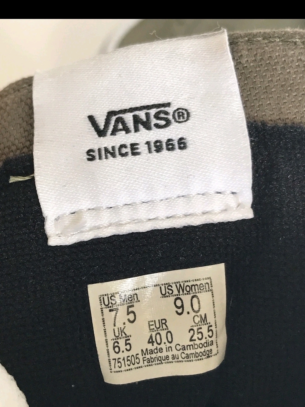 Vans Peace Paisley Sk8-Hi Olive Green Suede & Canvas Old Skool Men's size 7.5 - Picture 8 of 15